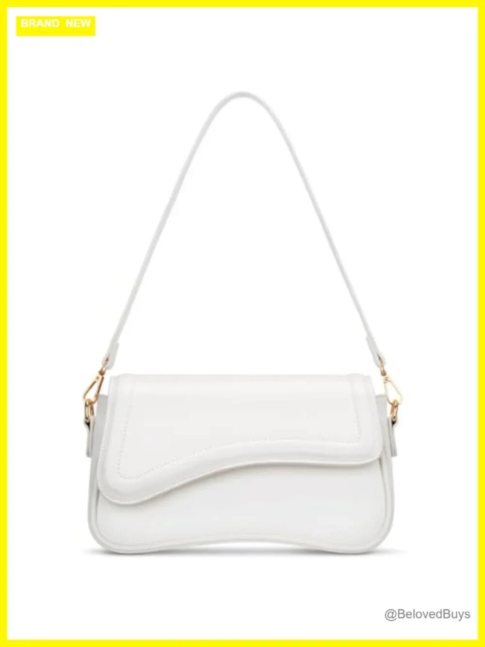 Small Hobo Handbag for Women Faux Leather Purse with Removable Gold Chain